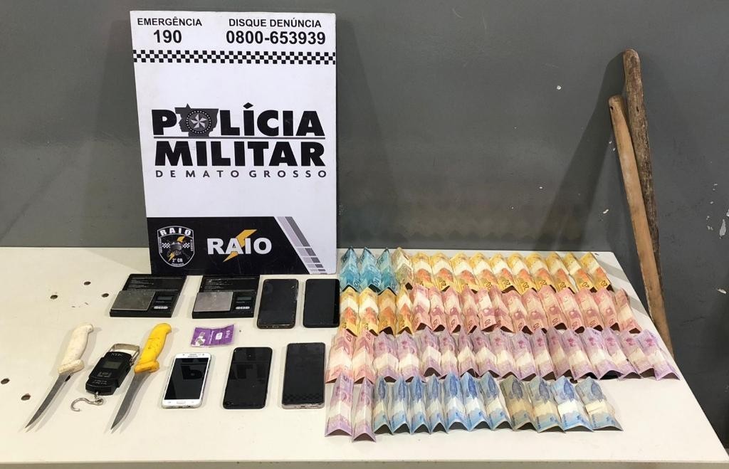 Polícia Militar prende quatro faccionados e resgata criança de "tribunal do crime" em Várzea Grande