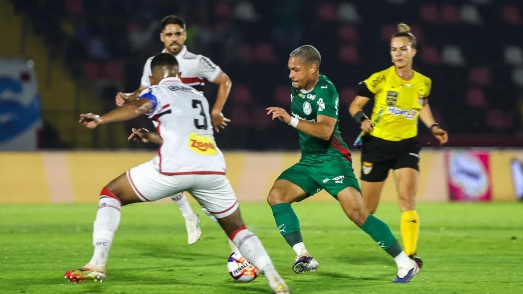Palmeiras tropeça diante do Botafogo-SP e perde chance da liderança no Paulistão