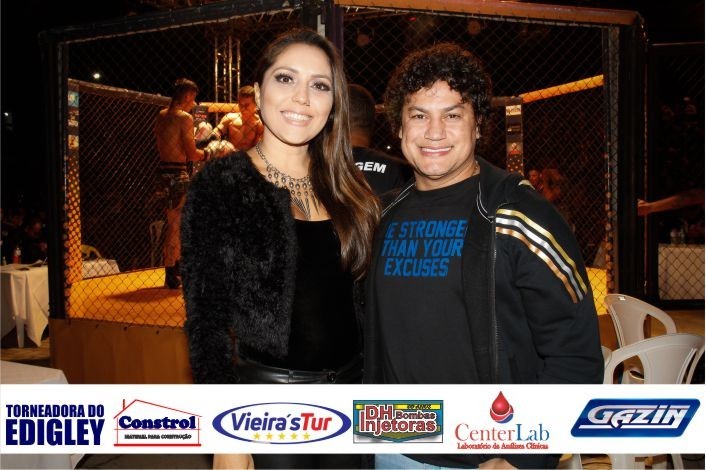 O UFC fez a temperatura subir na noite de sábado na Praia do Sol.