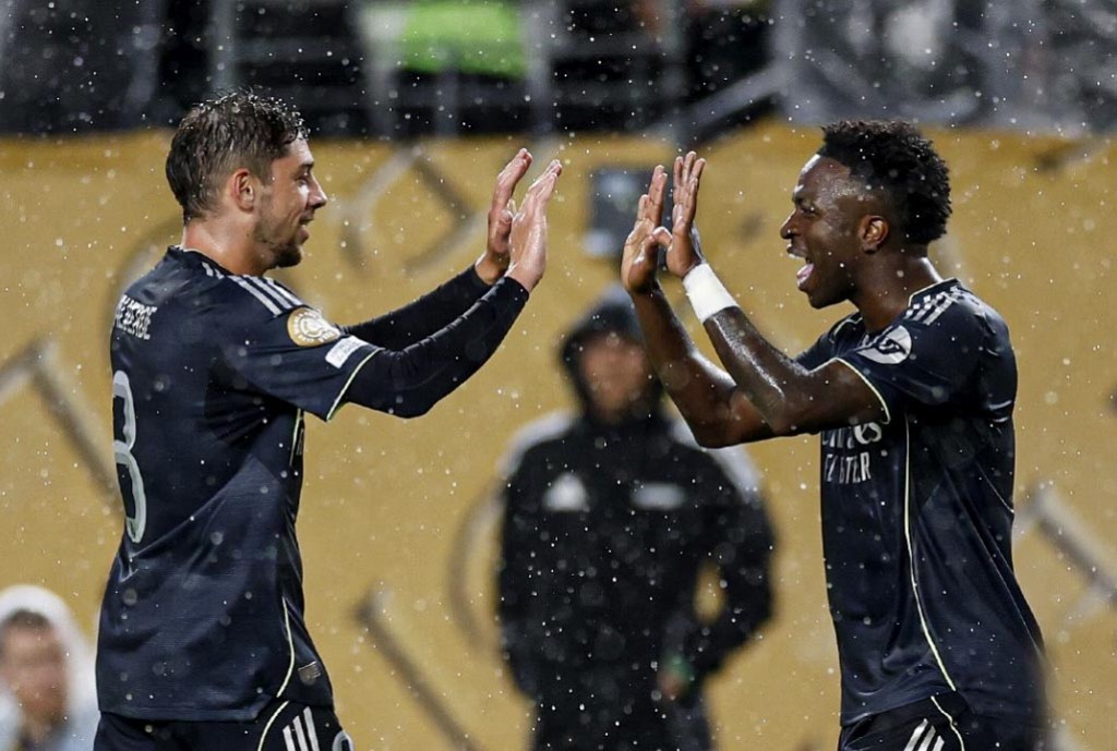 Real Madrid goleia RB Salzburg e garante vaga nas oitavas da Copa do Mundo de Clubes