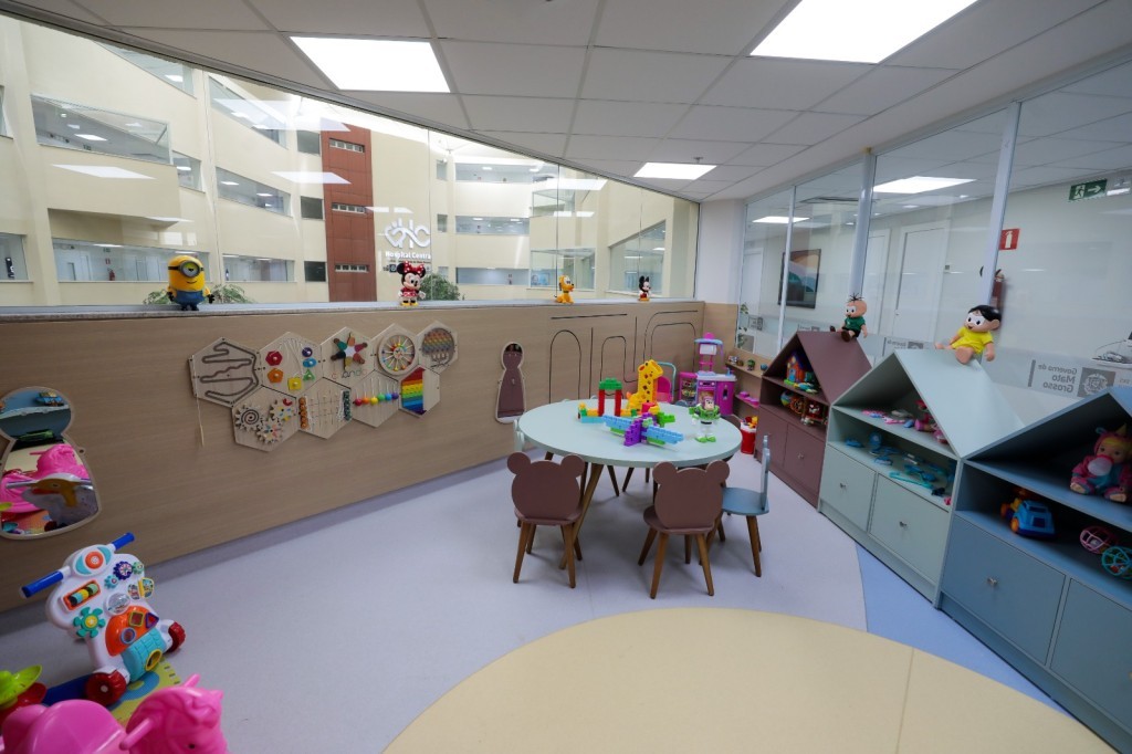 Ambiente lúdico da Pediatria do Hospital Central contribui para a recuperação dos pacientes
