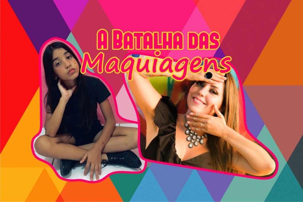 Bora assistir o video com a batalha das maquiagens… Leticia x Anna Lúcia Lopes!!!