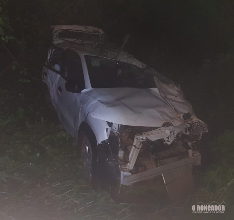 Capotamento na Br 070 perto de General deixa uma vítima fatal